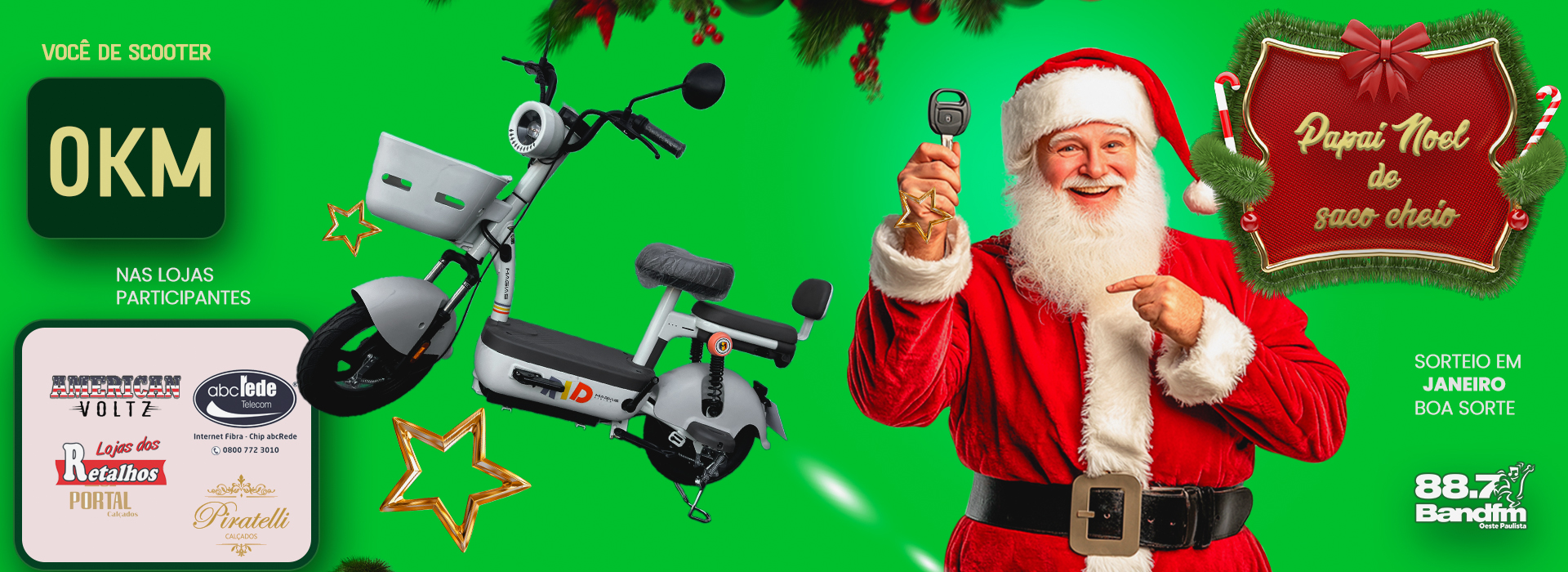 PAPAI NOEL DE SACO CHEIO