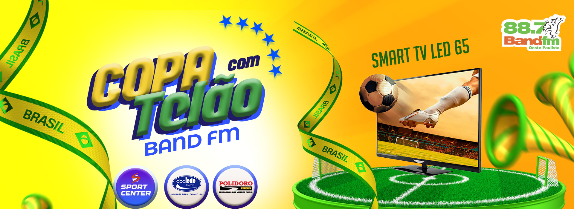 PROMÇÃO COPA COM TELÃO