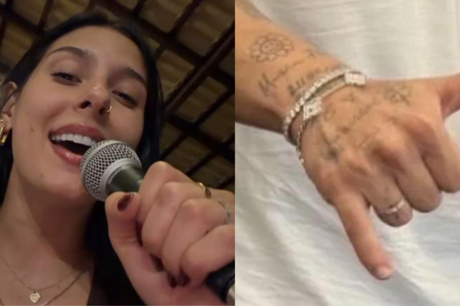 Anel de compromisso? Ana Castela e Zé Felipe aparecem usando